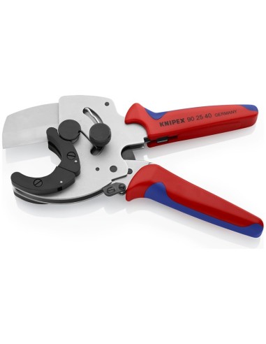 Cortatubos para tubos combinados y de plástico con fundas multicomponentes galvanizado 210 mm KNIPEX 90 25 40