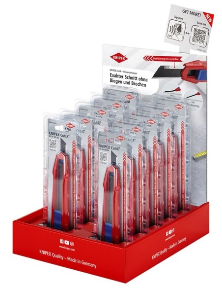 Expositor para mostrador 10 piezas KNIPEX 00 18 01 V44