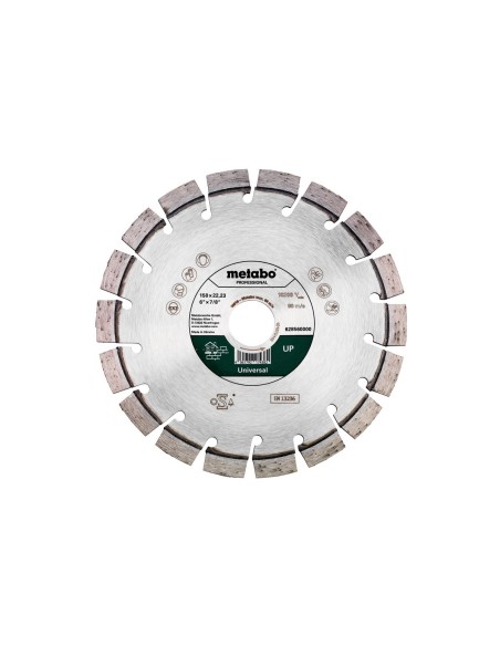 Disco de cortar de diamante 150x22,23mm, UP, Universal professional (628560000)