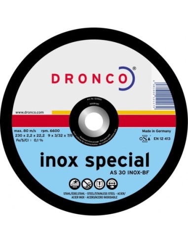 Disco de corte AS 30 T INOX Special