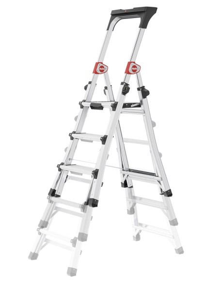 Escalera de tijera telescópica TL100 TopLine