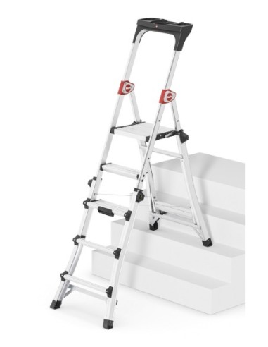 Escalera de tijera telescópica TL100 TopLine