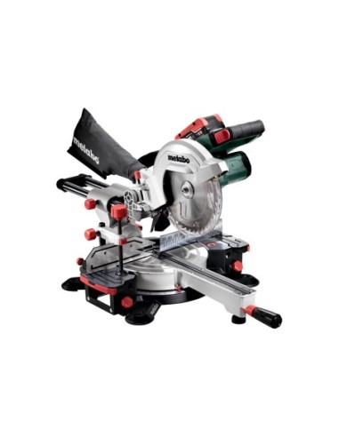 INGLETADORA A BATERIA 18V + 2 BATERÍAS LiDH + CARGADOR FUNCIÓN TRACCIÓN METABO 619001810 KGS 18 LTX 216