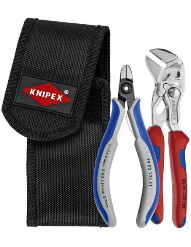 Juego de alicates para corte de bridas de cable KNIPEX 00 19 72 V01