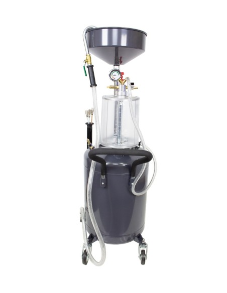 ASPIRADOR ACEITE CON VISUALIZADOR 90L