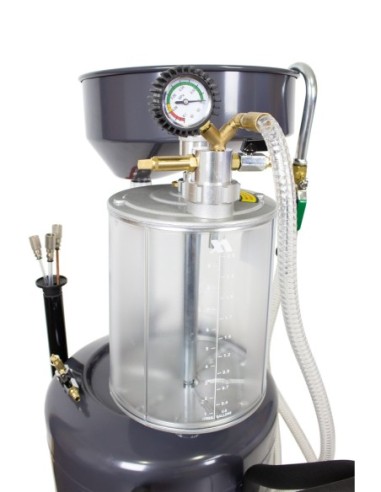ASPIRADOR ACEITE CON VISUALIZADOR 90L