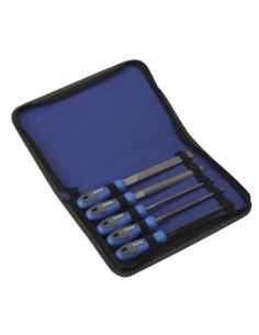 Alyco 197552 juego de 5 limas entrefinas en bolsa de nylon