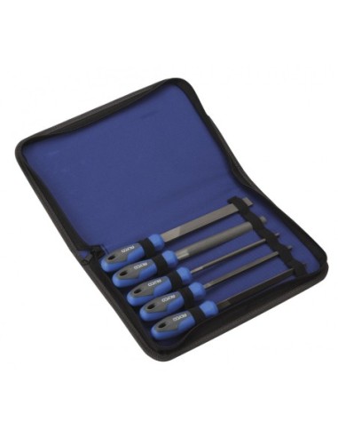 Alyco 197552 juego de 5 limas entrefinas en bolsa de nylon