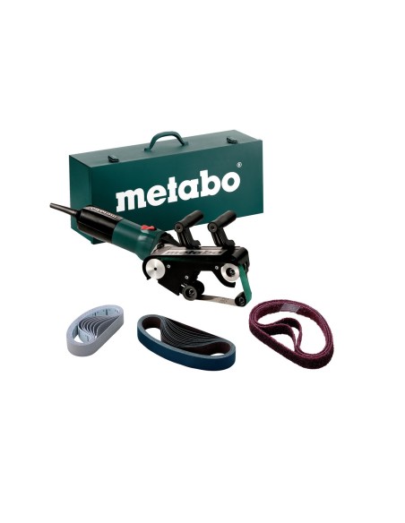 LIJADORA DE CINTA PARA TUBOS 900W + MALETÍN, METABO 602183510 RBE 9-60