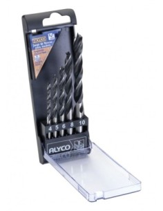 ALYCO 136205 Juego 5 brocas helicoidales