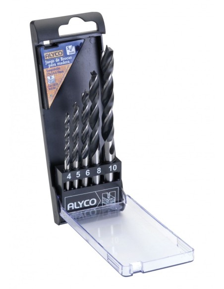 ALYCO 136205 Juego 5 brocas helicoidales