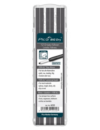 Minas universales de grafito FOR ALL Pica BIG Dry