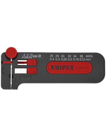 Mini pelacables 100 mm KNIPEX 12 80 040 SB
