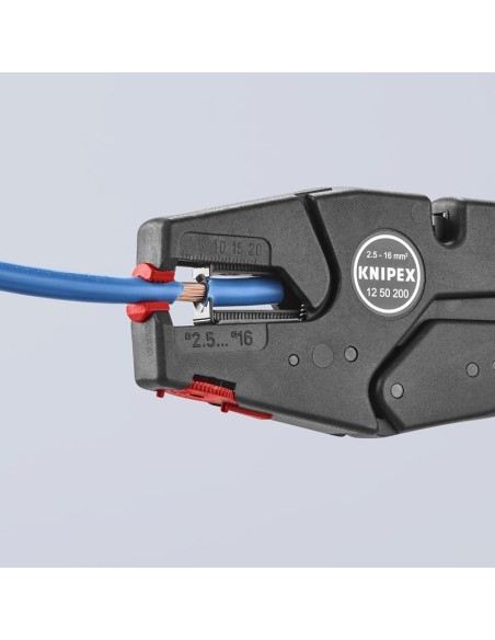 Pelacables autoajustable 200 mm KNIPEX 12 50 200