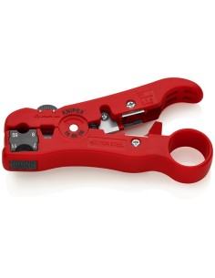 Pelacables para cables coaxiales y cables de datos 125 mm KNIPEX 16 60 06 SB