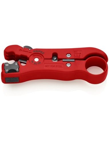 Pelacables para cables coaxiales y cables de datos 125 mm KNIPEX 16 60 06 SB