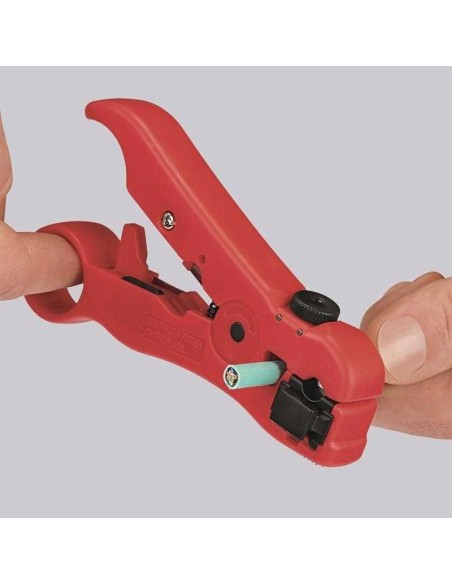 Pelacables para cables coaxiales y cables de datos 125 mm KNIPEX 16 60 06 SB