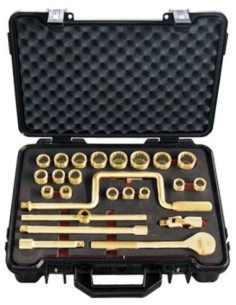ALYCO 127500 Juego de vasos y accesorios antichispa