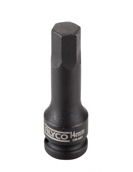 ALYCO 198285 Llaves de vaso de impacto con punta hexagonal de 1/2