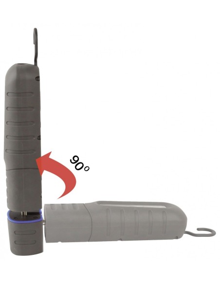 ALYCO 190573 Linterna recargable reforzada abatible bifocal