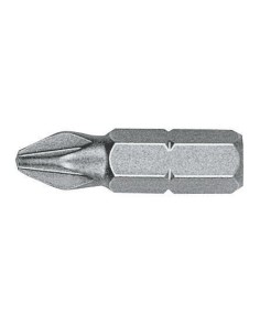 Punta Pozidriv (PZ) STANDARD guía 1/4 corta (en caja industrial)