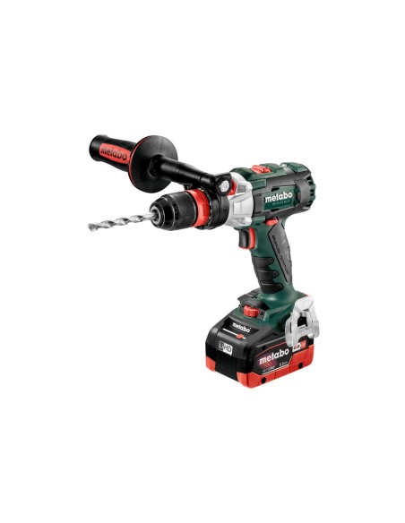 SB 18 LTX BL Q I Taladro atornillador de percusión de batería/18V 2x LiHD Cargador ASC 145 metaBOX 145 L
