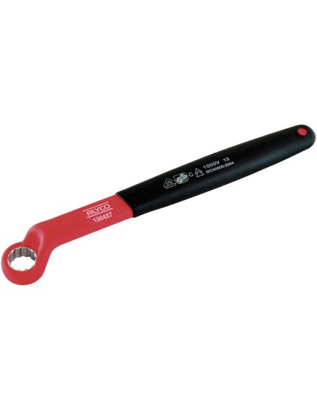 ALYCO 190657 Llave estrella acodada aislada