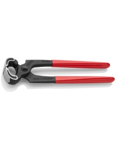 Tenaza para carpintero recubiertos de plástico negro atramentado 250 mm KNIPEX 50 01 250 SB