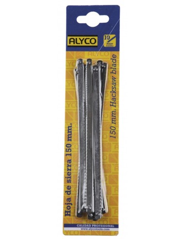 Alyco 144036 hojas de sierra para marquetería