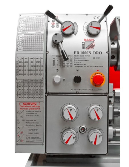 Torno para metal | ED1000N_400V Holzmann