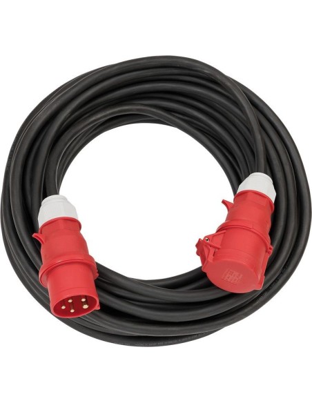 Alargador eléctrico IP44 H07RN-F 5G con enchufe CEE 400V/16A de 5 polos para uso industrial