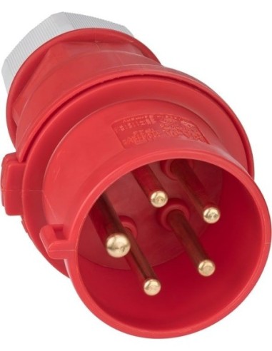 Alargador eléctrico IP44 H07RN-F 5G con enchufe CEE 400V/16A de 5 polos para uso industrial