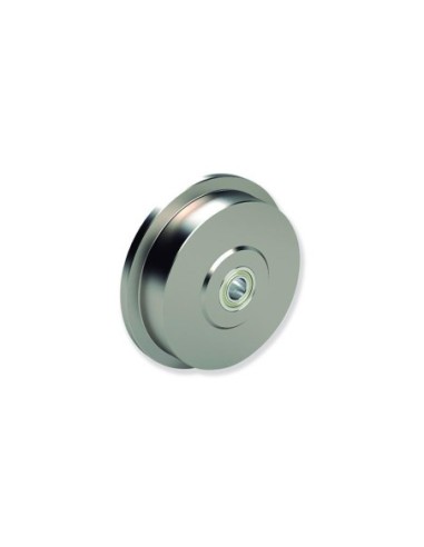 ARG - Monobloque de Acero mecanizado color gris para Riel de Grua con una pestaña | 18-66 150 ARGB7