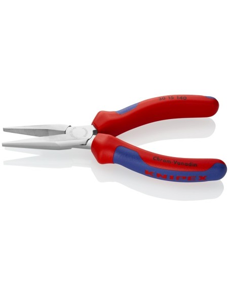 Alicate de boca larga con fundas multicomponentes cromado 140 mm KNIPEX 30 15 140