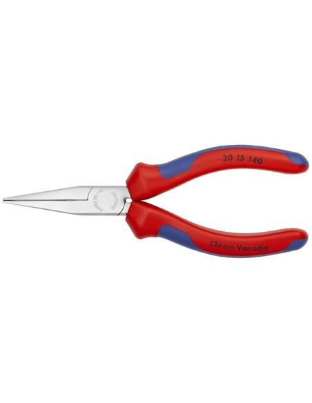 Alicate de boca larga con fundas multicomponentes cromado 140 mm KNIPEX 30 15 140