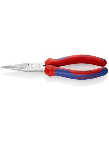 Alicate de boca larga con fundas multicomponentes cromado 190 mm KNIPEX 30 25 190