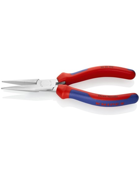 Alicate de boca larga con fundas multicomponentes cromado 190 mm KNIPEX 30 25 190