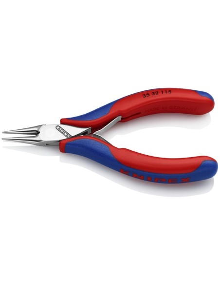 Alicate de montaje para electrónica con fundas multicomponentes 115 mm KNIPEX 35 32 115
