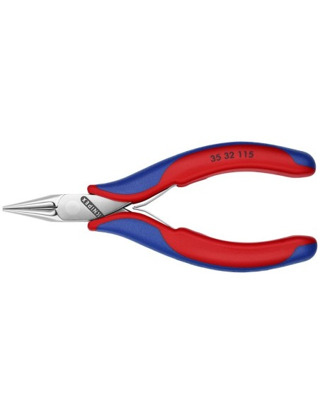 Alicate de montaje para electrónica con fundas multicomponentes 115 mm KNIPEX 35 32 115