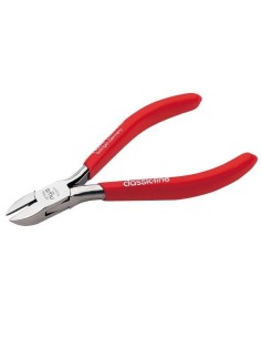 Alicate electrónica corte diagonal con retenedor de alambres
