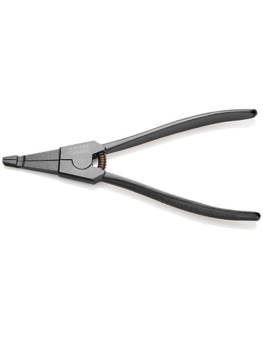 Alicate para arandelas especiales para arandelas de retención en ejes bruñido 170 mm (cartulina autoservicio/blíster) KNIPEX 45