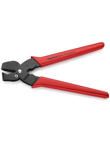Alicate para cortes en U con fundas de plástico bruñido 250 mm KNIPEX 90 61 16
