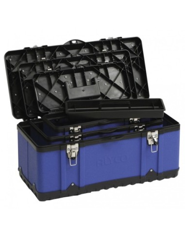 ALYCO 183350 CONJUNTO DE 3 CAJAS METÁLICAS PARA HERRAMIENTAS