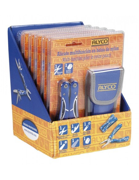 ALYCO 101260 Alicate multifunción en bolsa de nylon