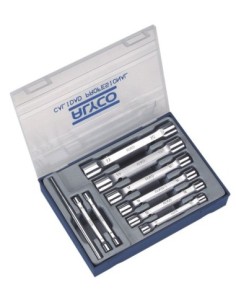 ALYCO 191480 Juego de 8 llaves de tubo forjadas