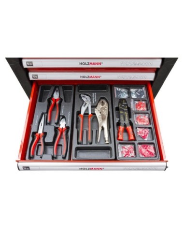 Carro de taller con 391 herramientas. | WW790W Holzmann