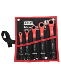 ALYCO 190495 Juego de llave de carraca