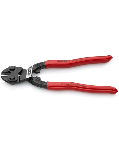 CoBolt Cortabulones compacto recubiertos de plástico negro atramentado 200 mm KNIPEX 71 01 200