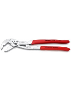 Cobra Tenaza para bombas de agua recubiertos de plástico antideslizante cromado 300 mm (cartulina autoservicio/blíster) KNIPEX 2