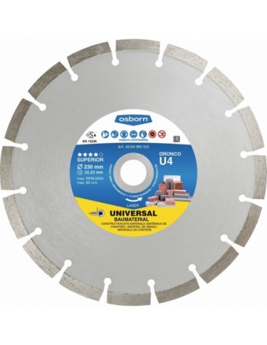 Disco de diamante Superior U4 - Universal obra (Antes LT46)